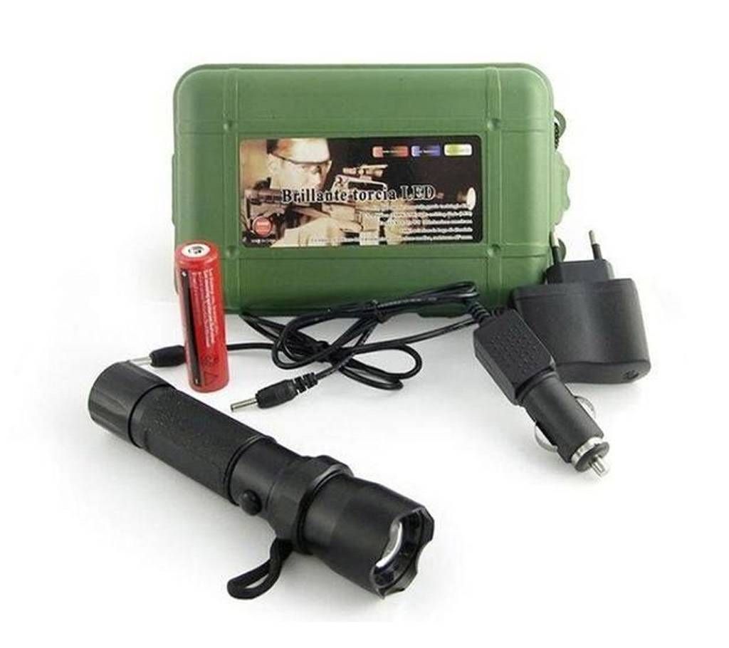 Brightest LED 800M Rechargeable Torch