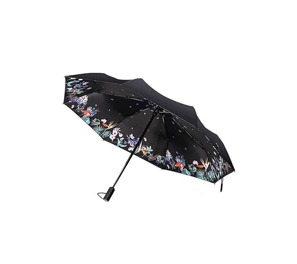 REMAX RT-U3 Violet Flowers Automatic Umbrella