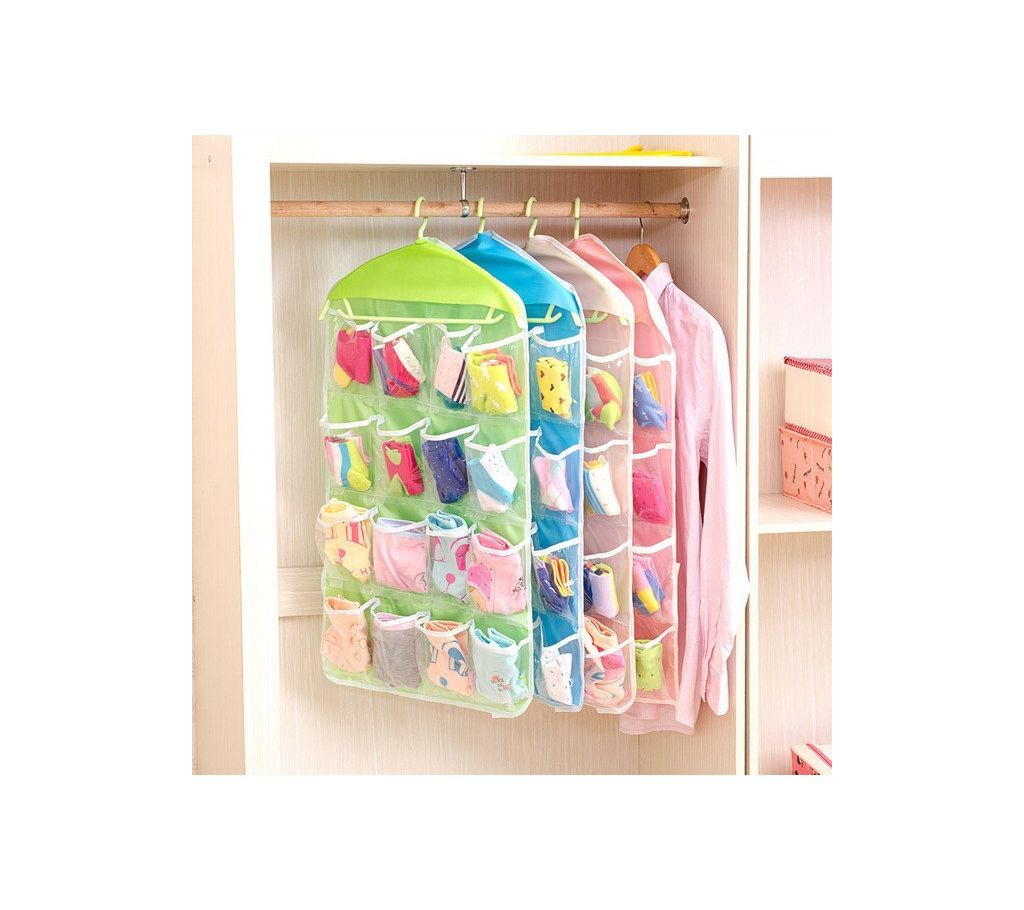 16 Grid Pocket Storage Bag