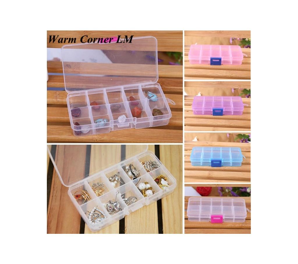 10 Grids Multifunctional Storage Box Case