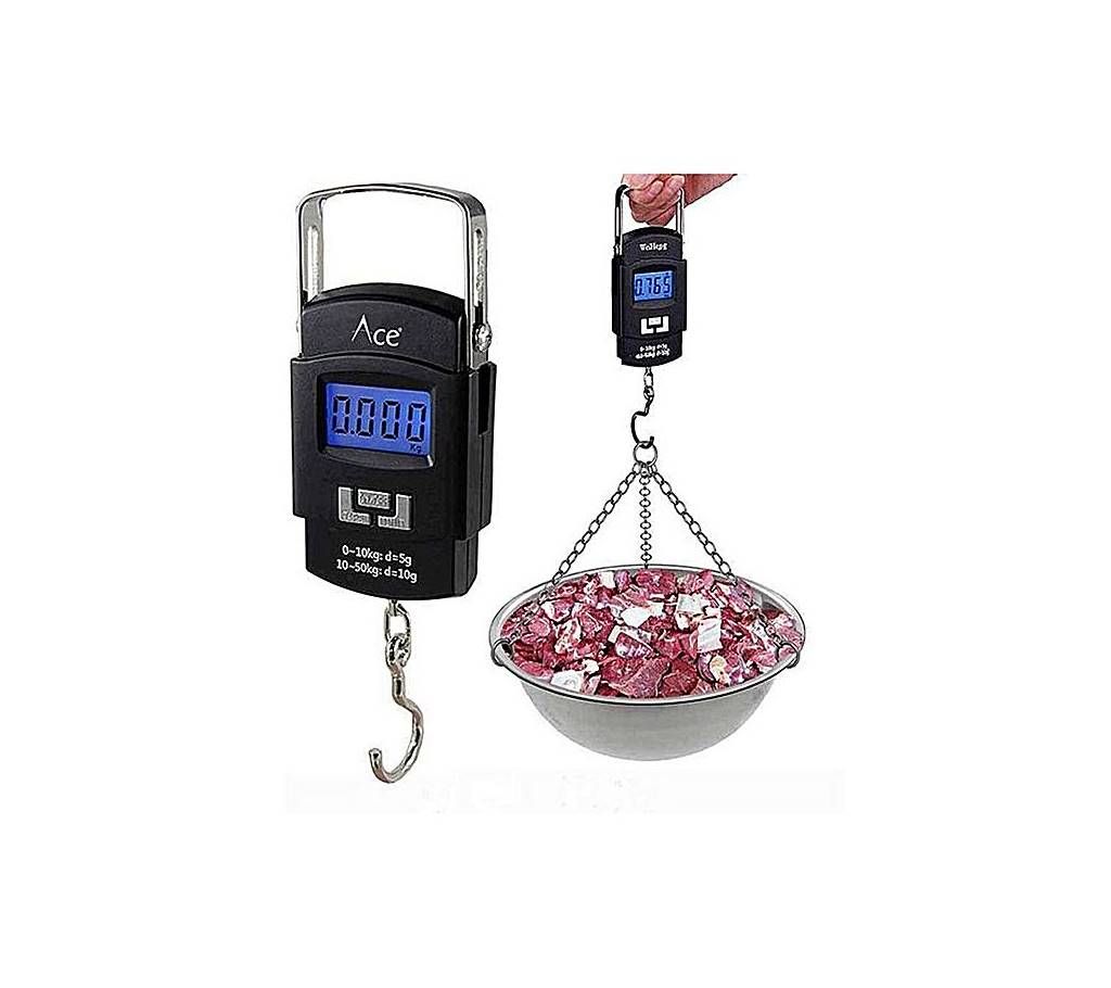 Digital weight scale - Black