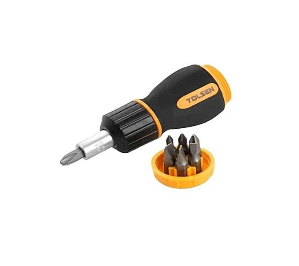 Tolsen 7 In 1 Ratchet Driver 