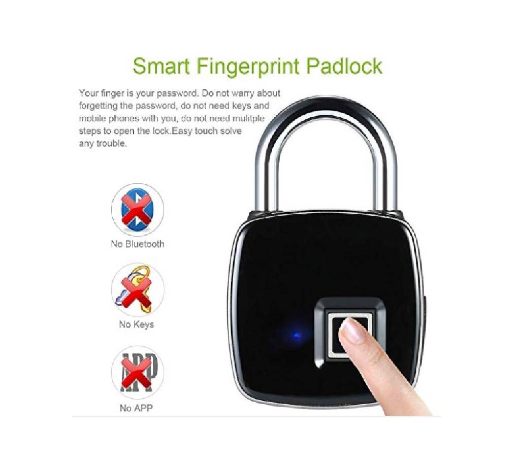 Fingerprint Lock Touch 1 Second Fast Unlock