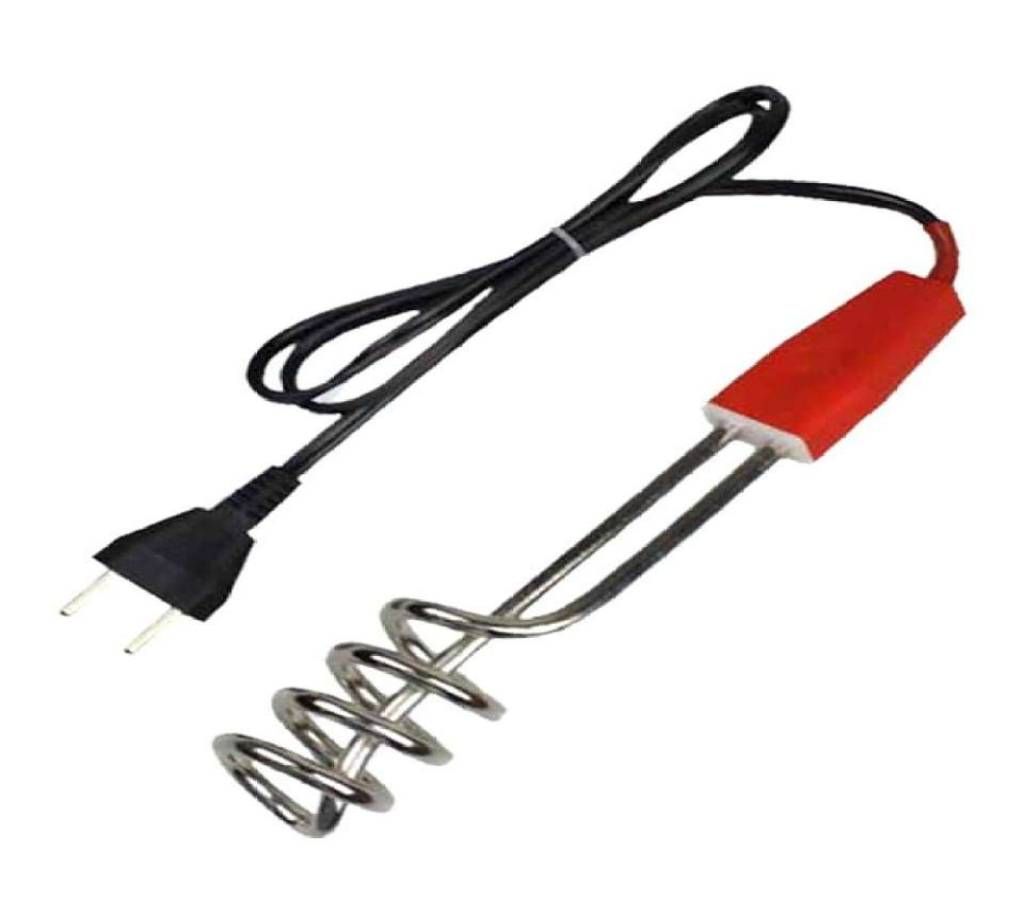 Portable Travel Hot Water Heater - 1000W - Silver and Red