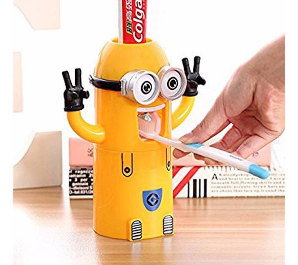 MINIONS Toothpaste Dispensers and Brush Hole