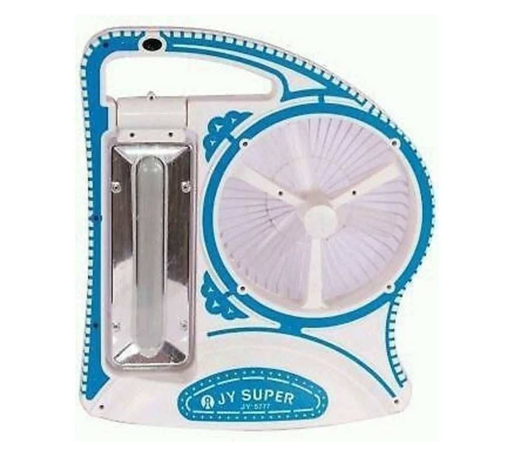 JY-SUPER RECHARGEABLE FAN WITH EMERGENCY LIGHT