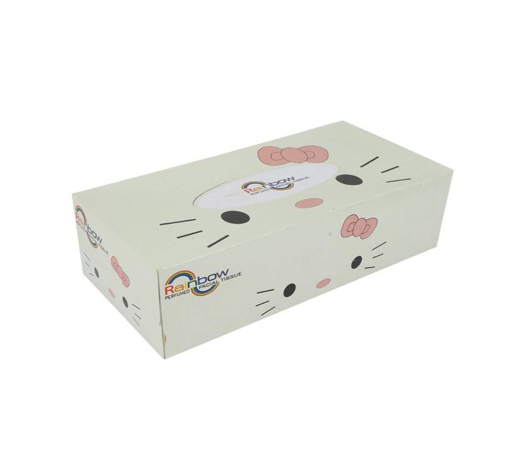 Rainbow Facial Tissue Premium  Hello kitty