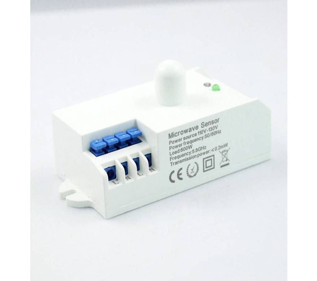 BS029A Degree Microwave Sensor high Sensitivity Long Distance Microwave Detector Switch - Tecio
