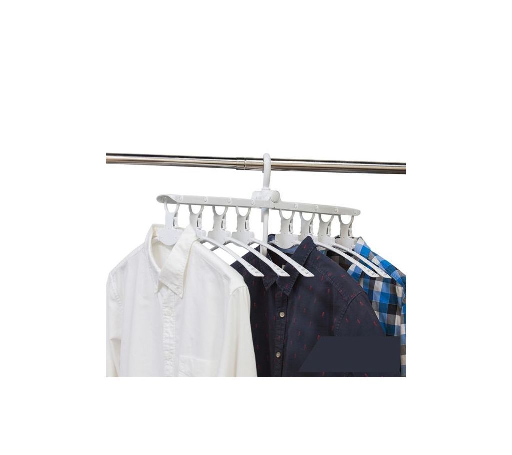 Multi-Functional Magic Hangers For Clothes 8 Ranks Set 