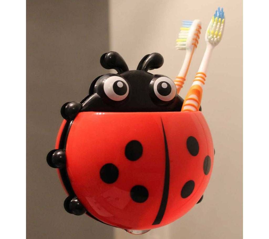 Lady Bug brush holder