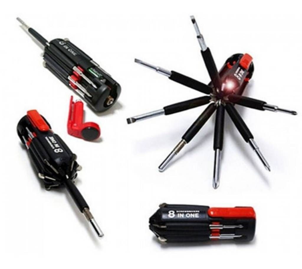 6 in 1 Multi Screwdriver and Torch