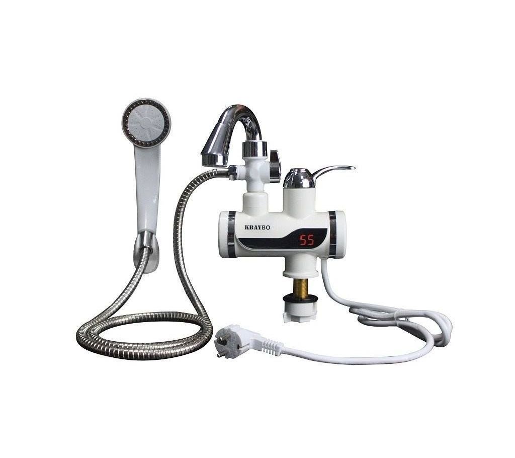 Instant Hot Water Tap Digital Display With Electric Shower HCL