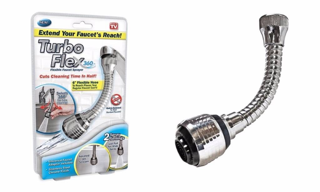 Turbo Flex 360 Flexible Faucet Sprayer