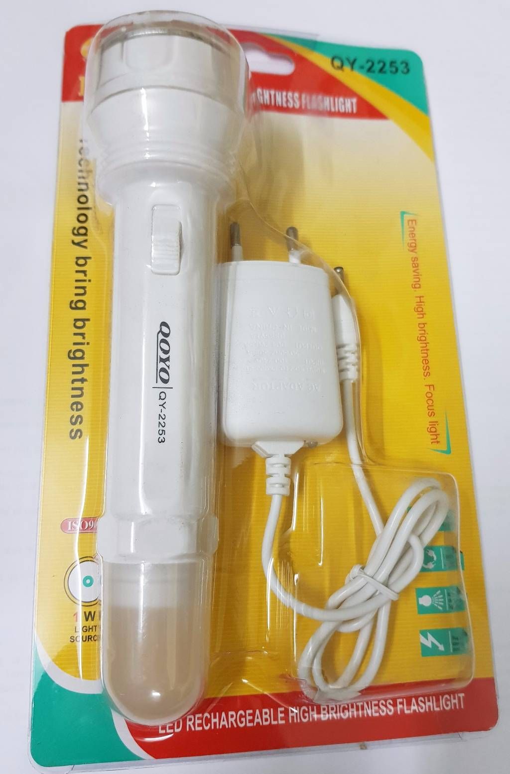 Rechargeable Bright Torch Both Side