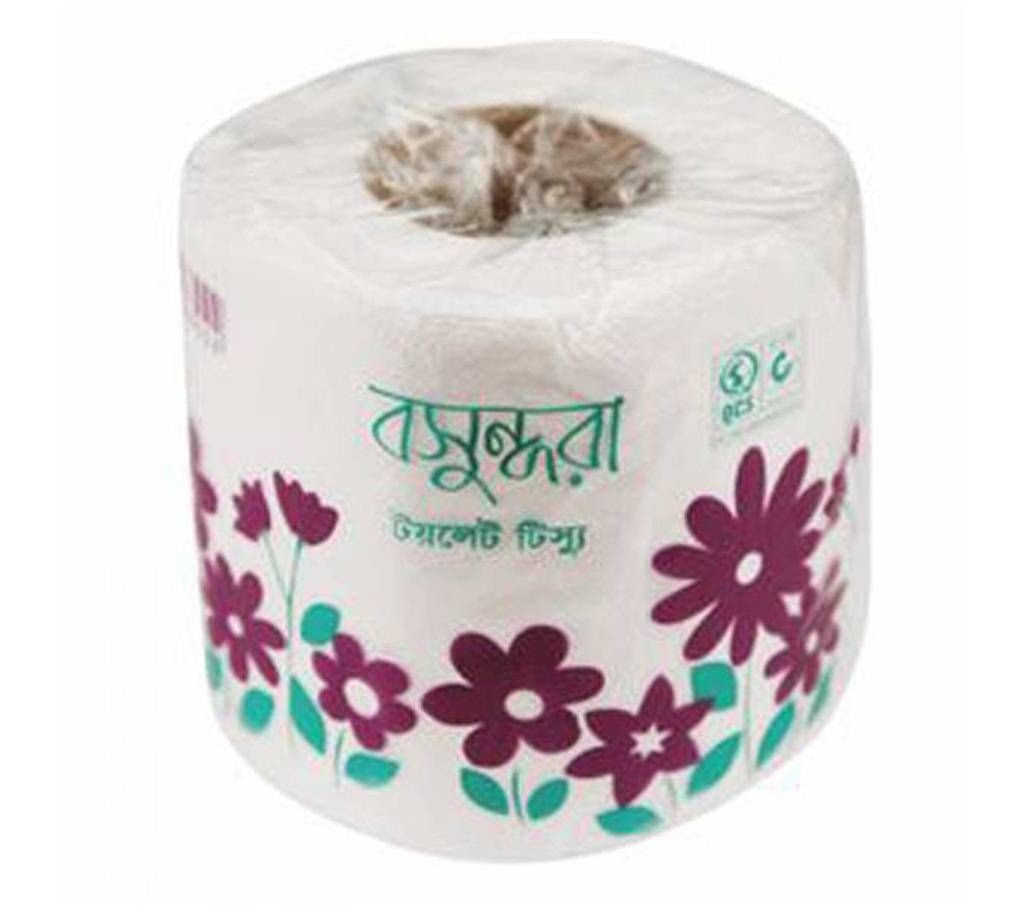 Bashundhara toilet tissue white 4 pc