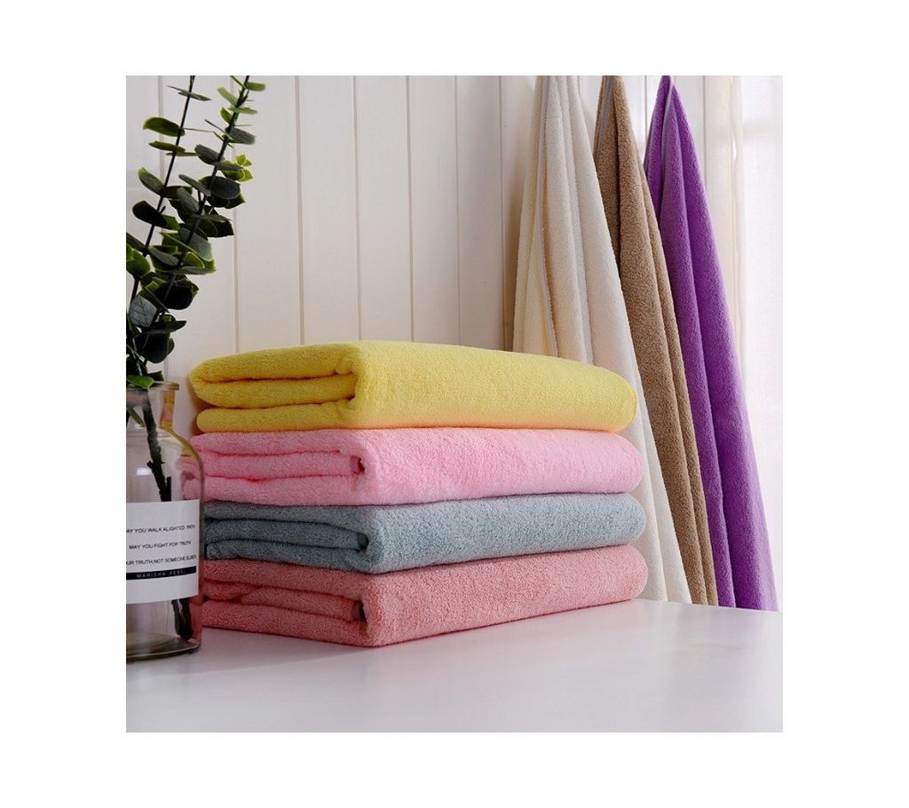 4 Piece Assorted color Bath Sheet