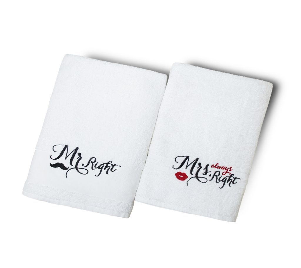 Mr. & Mrs.Towel Set