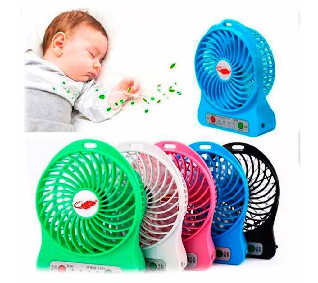 Portable Mini Rechargeable Fan- 1 pc 