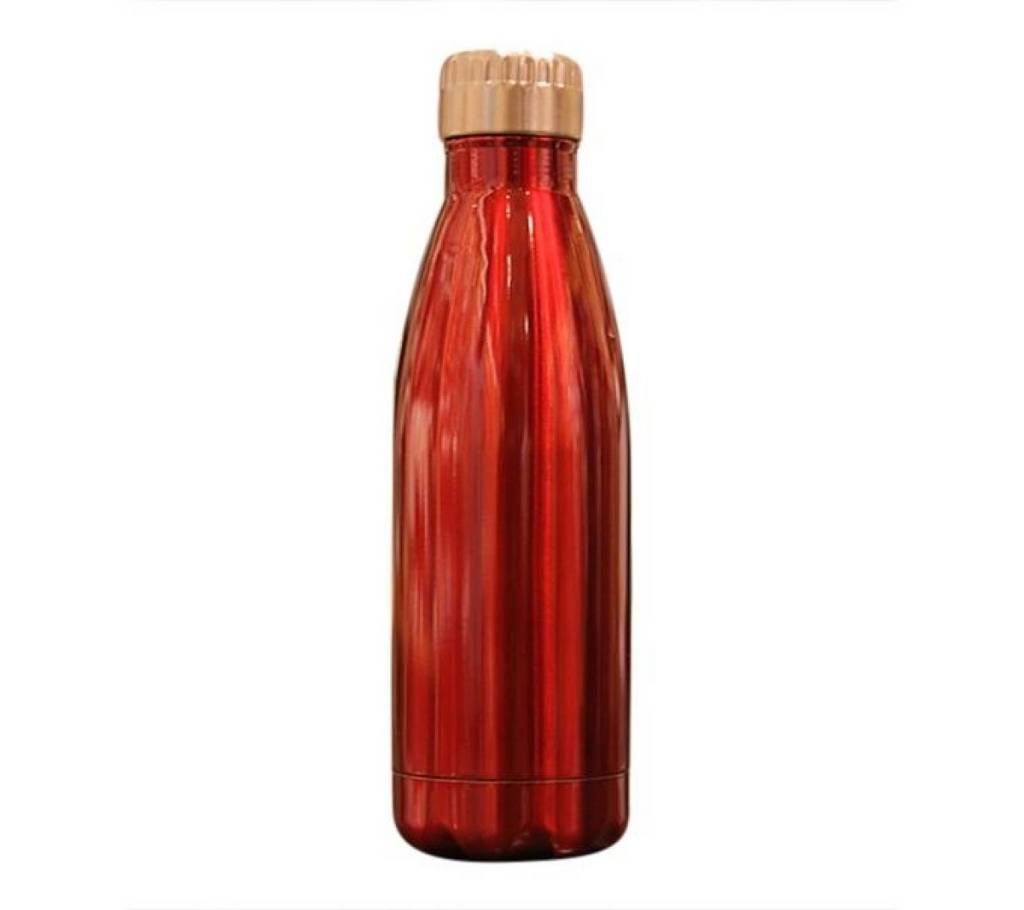 Stainless Steel Water Bottle - Red
