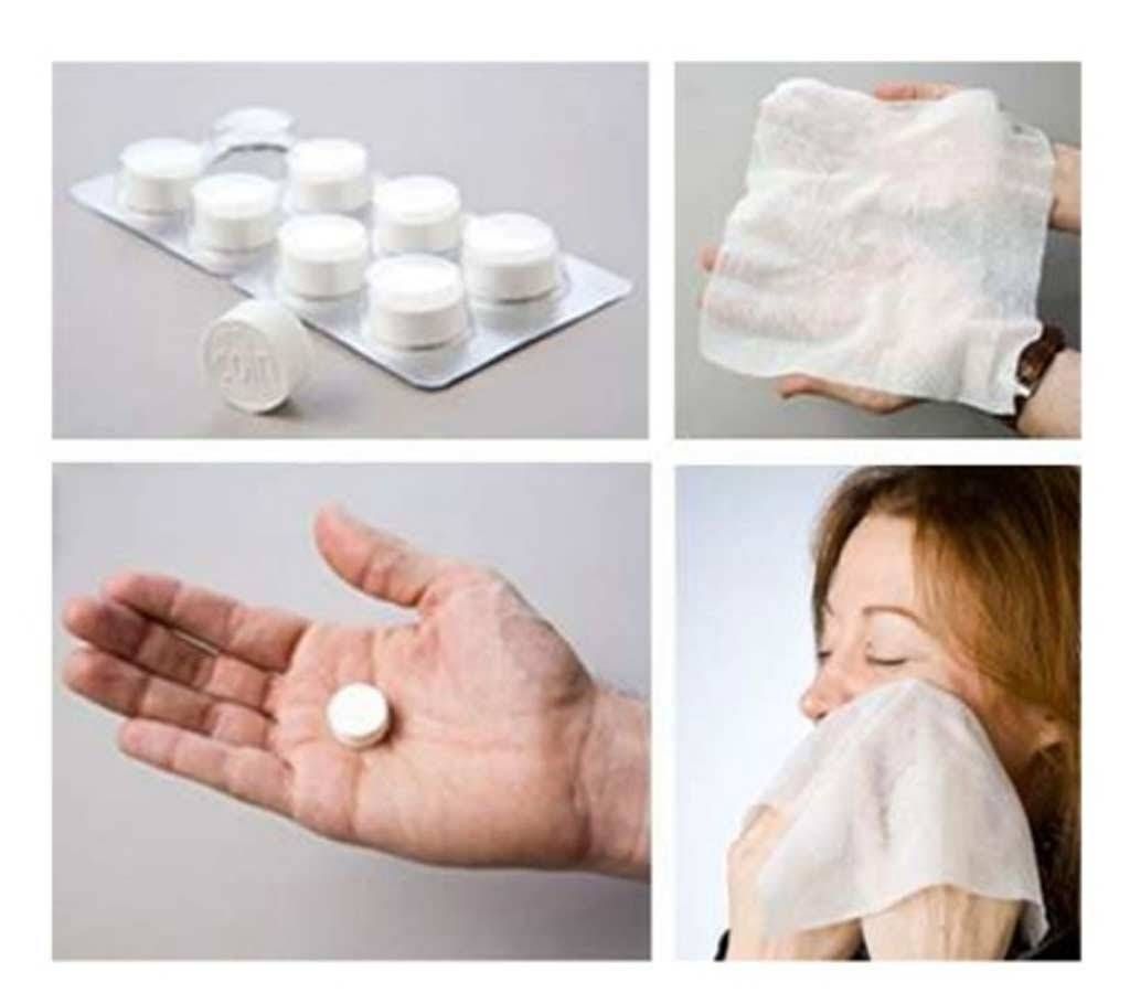 Magic Tablet Wet Tissue - (12 pcs in 1 packet)