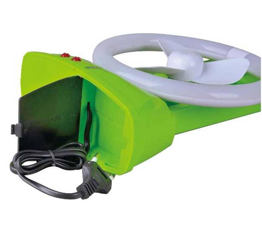 Yajia Rechargeable Fan & LED flash light (YJ-5851R)