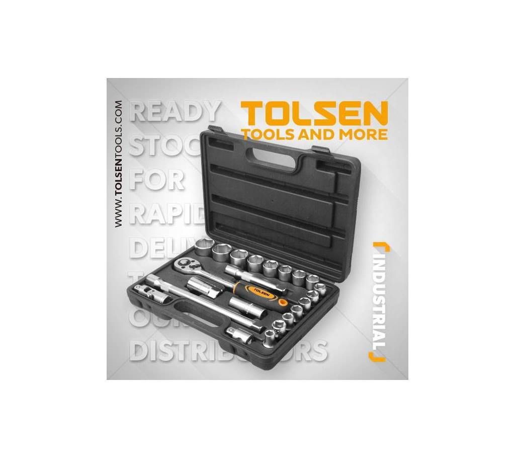 TOLSEN 22 PCS SOCKET SET