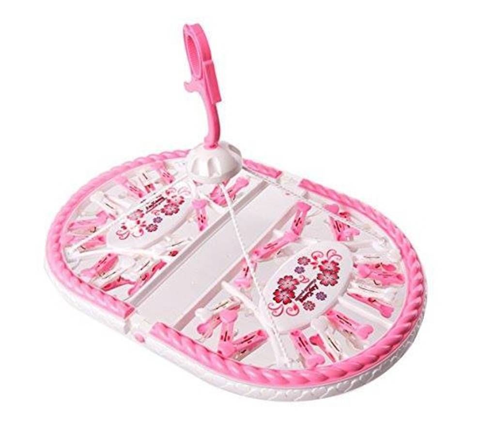 Baby Bucket Plastic Fold-able Portable Hanging Dryer Clothes