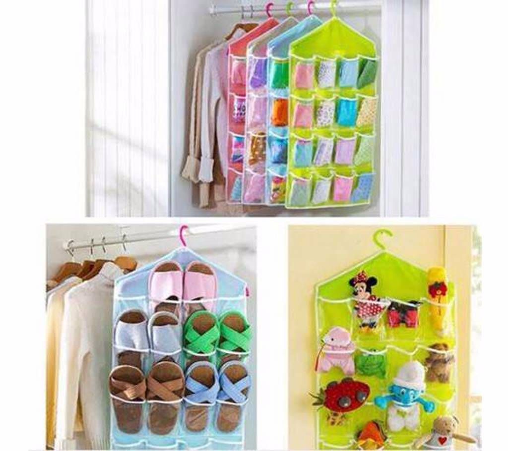 Multifunctional 16 Grade Wardrobe Storage
