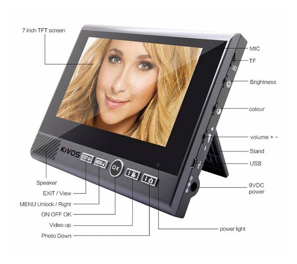 KDB700 Wireless Video door phone with recorder