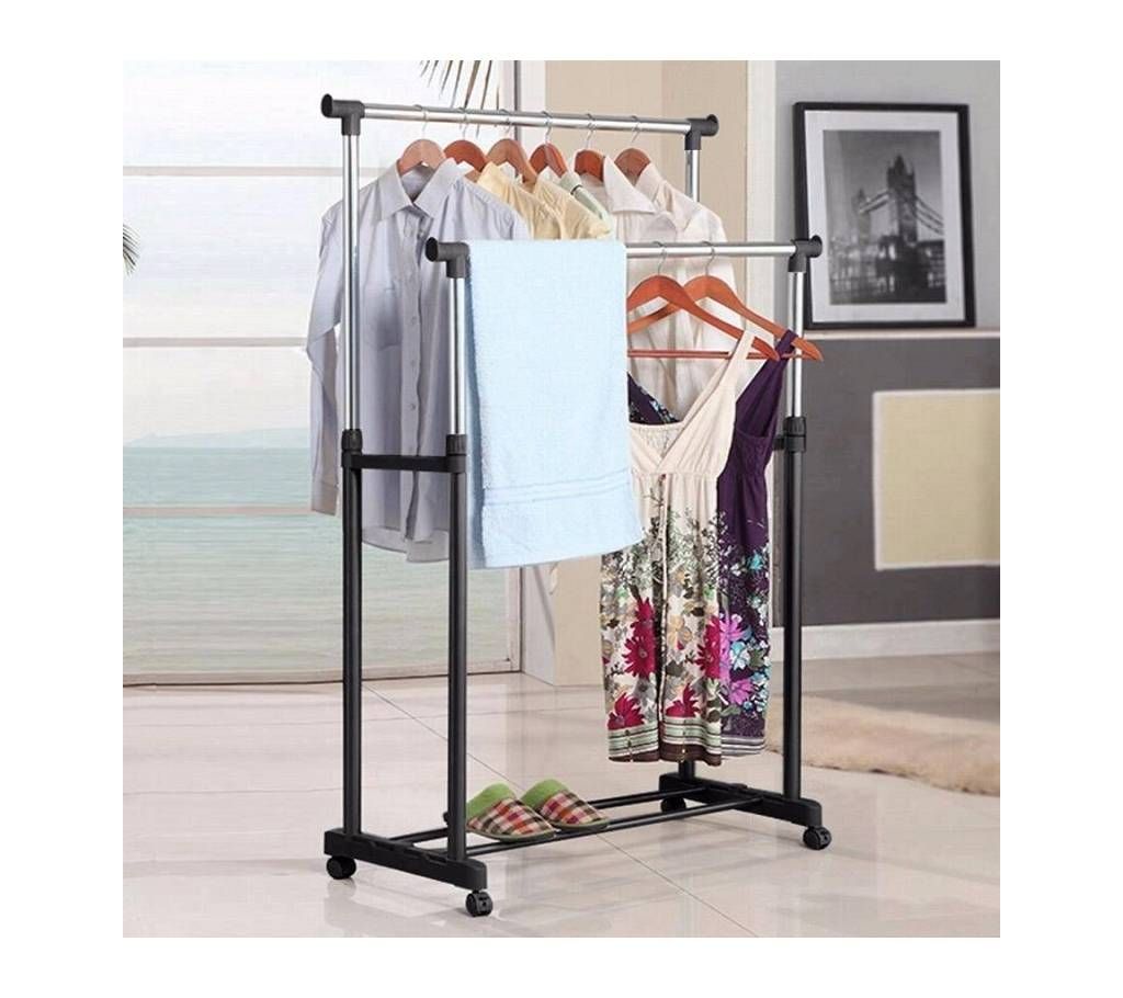 Multi Function Folding Cloth rack (ASh Color)