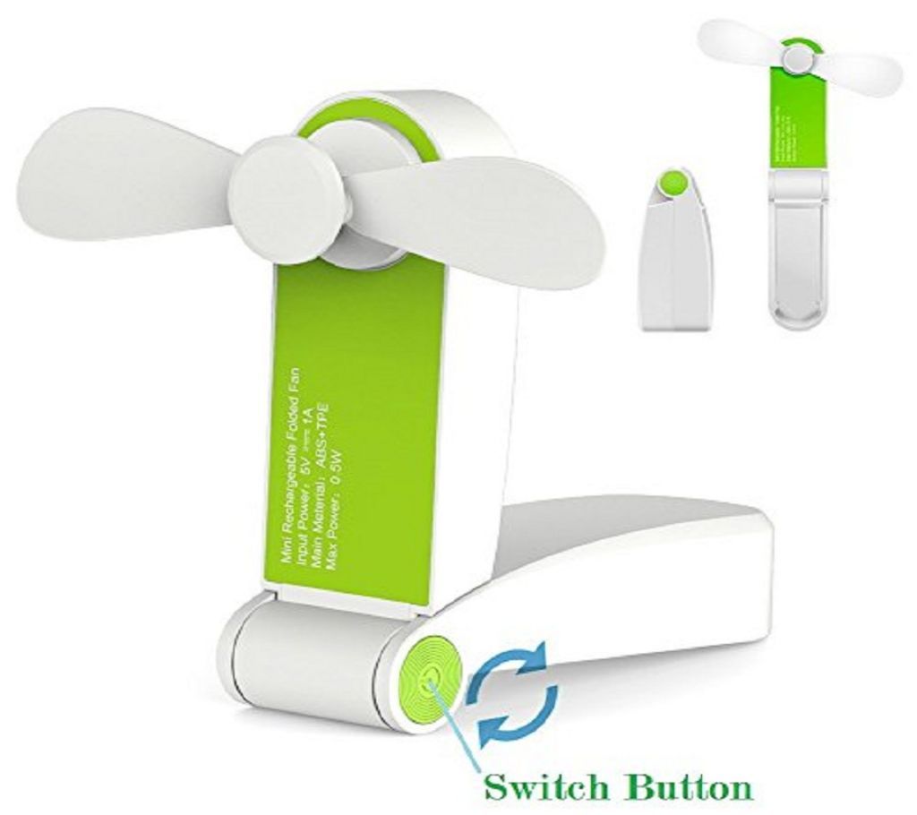 Mini Foldable Rechargeable Portable Handheld Fan