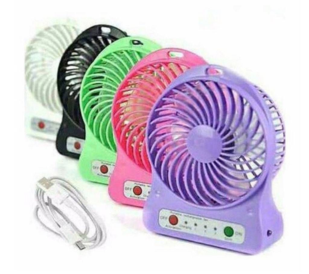 Rechargeable usb fan and power bank (1 Pcs)