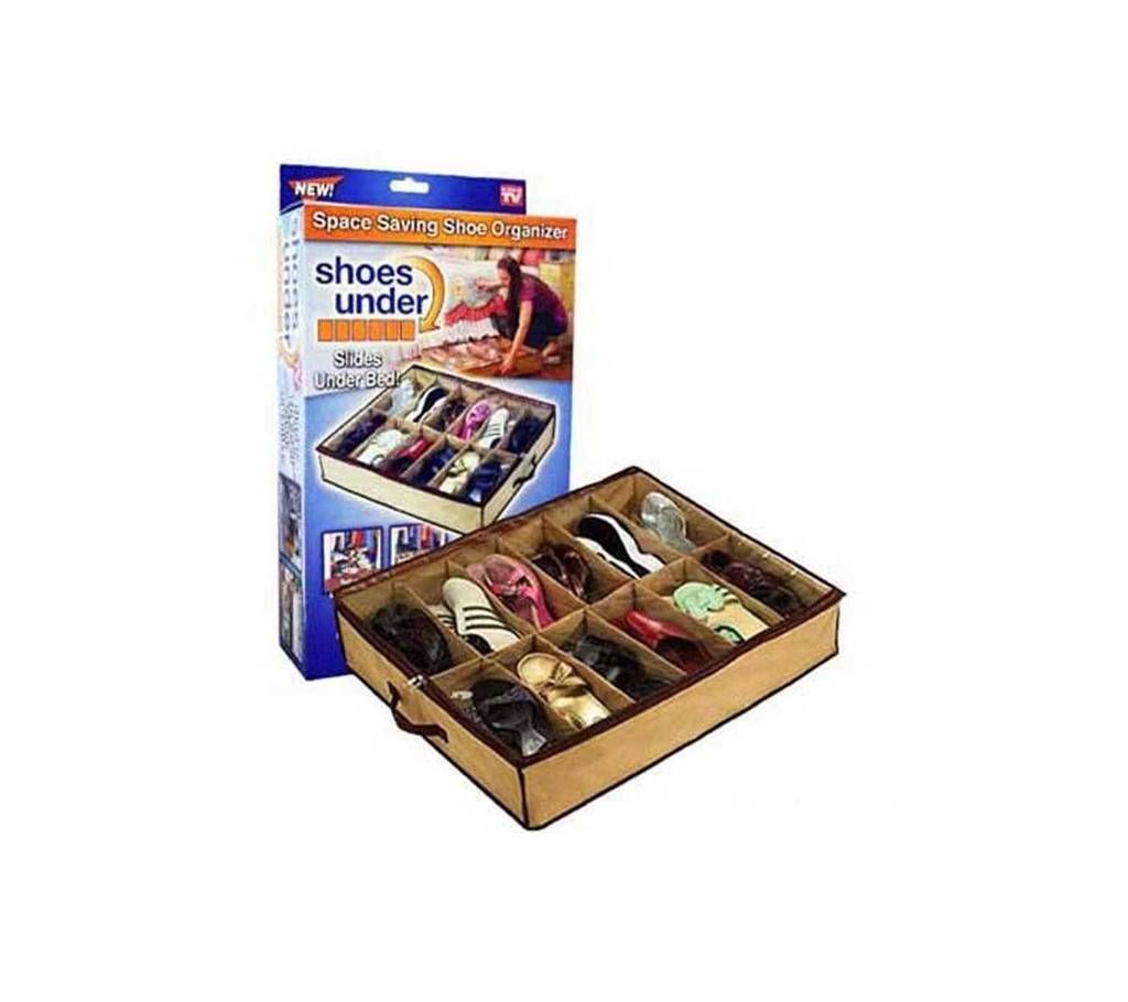 Space saving shoee rack