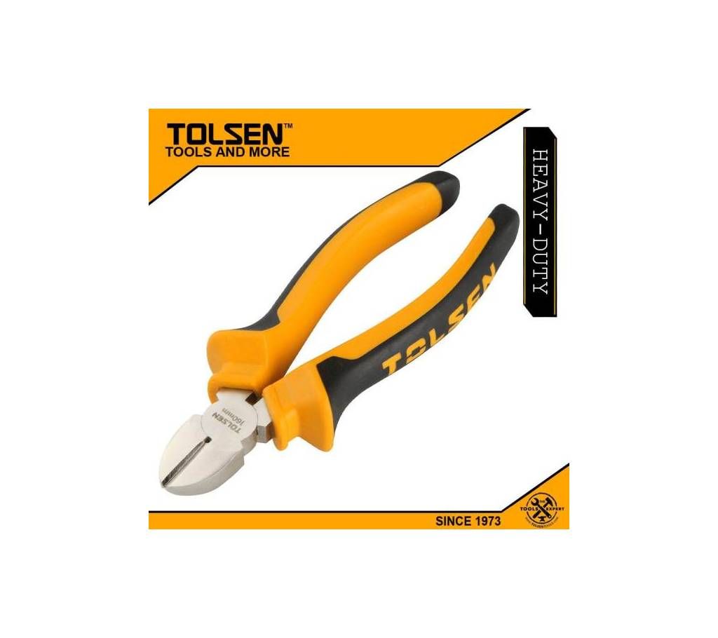 Tolsen Diagonal Cutting Pliers (6") 10003 TPR Handle