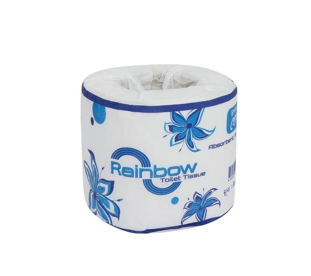 Rainbow Toilet Tissue-White-12 Pack