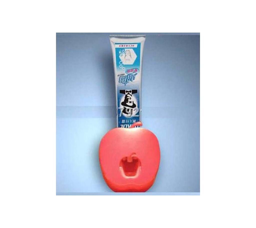 Auto toothpaste squeezing device apple shaped