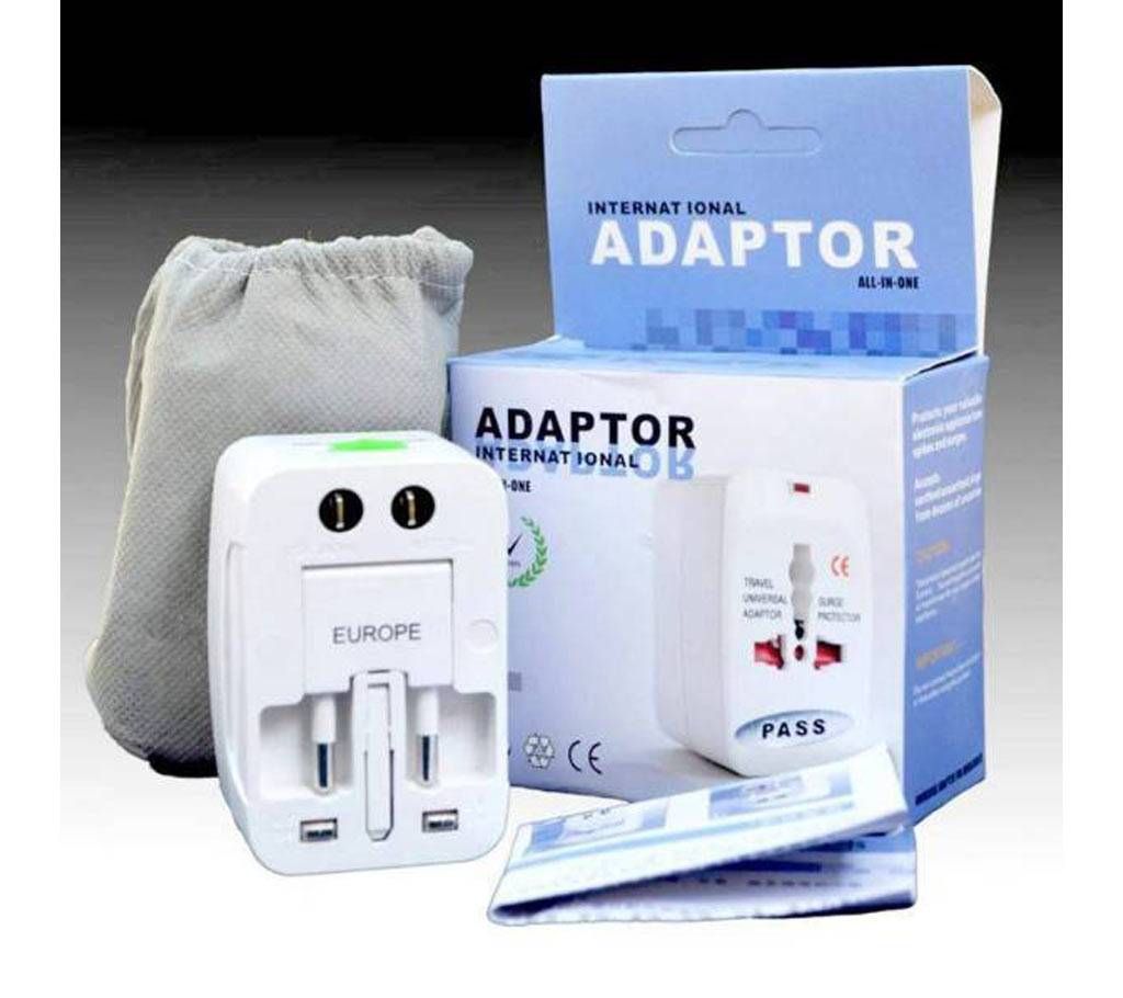 All in 1 Multi-outlet Universal Travel Socket