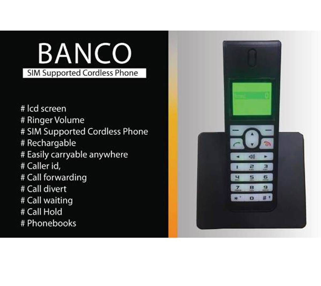 BANCO Cordless SIM Phone LS-268