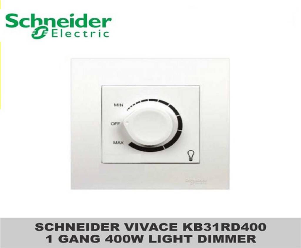 1 Gang 400W Light Dimmer KB31RD400