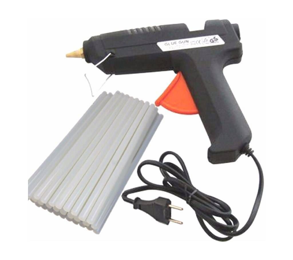 Glue Gun + 10 Pc Glue Sticks