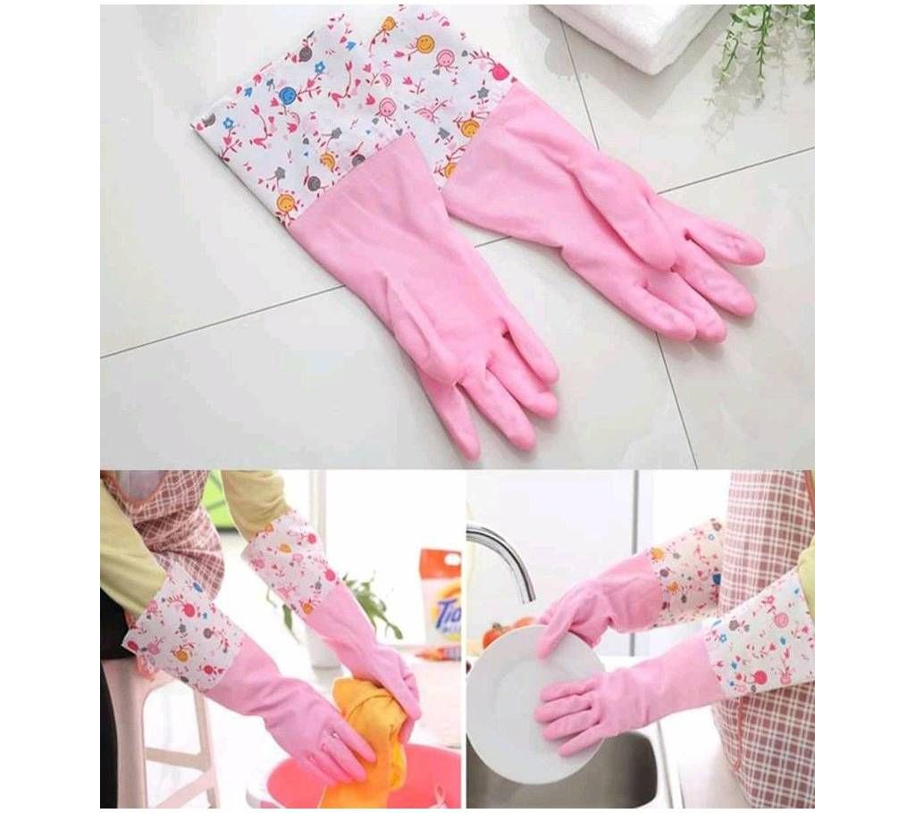 New Fashion Waterproof Dishwashing Gloves