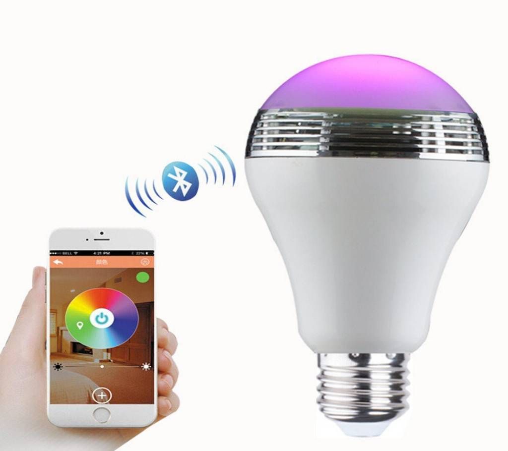 Wireless LED Bulb Bluetooth Speaker Lighting Lamp