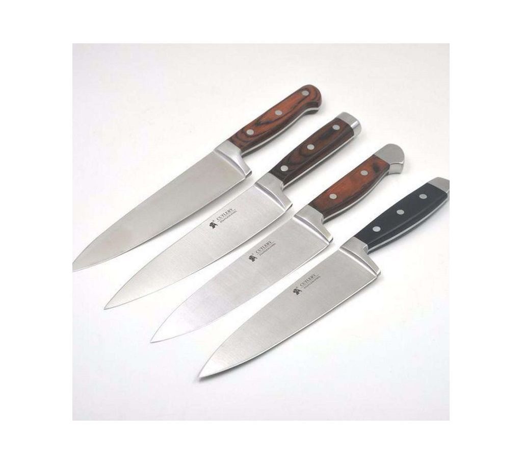 Taiwan Damascus steel carving knife with 430 forged and G10 handle