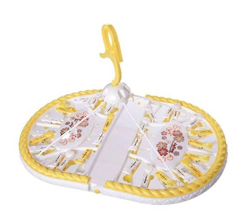 Plastic Cloth Drying Hangers Stand