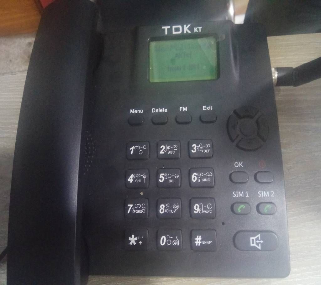TDK 2SIM GSM WIRELESS PHONE