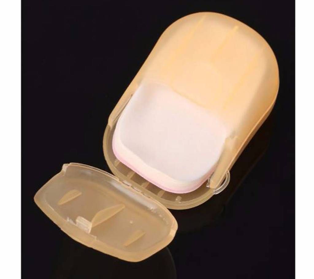 1 Box/20PCS Washing Hand Travel Scented Slice Sheets Foaming Paper Soap