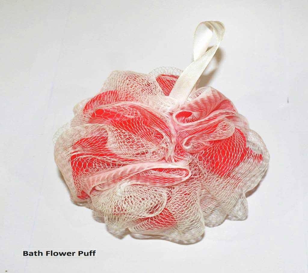 Bath Flower Puff
