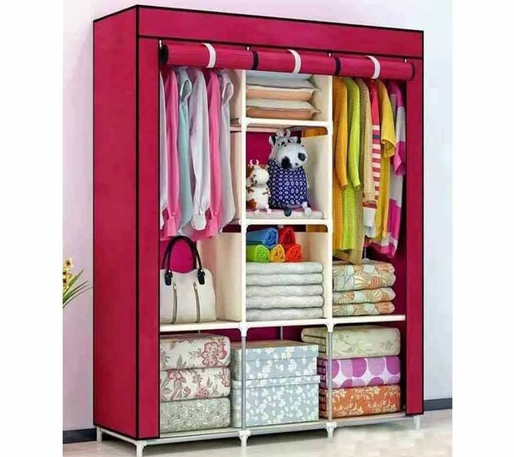 Portable Cloth And Storage Wardrobe Cabinet