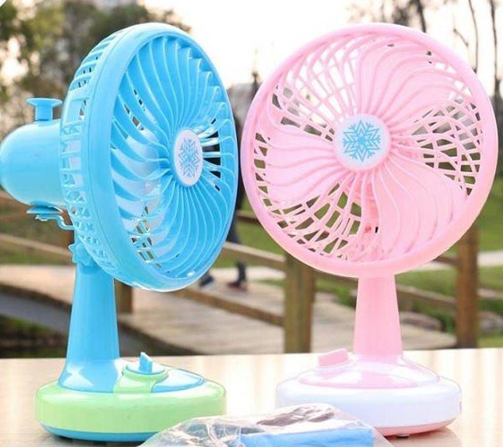 USB Mini Rechargeable Table Fan