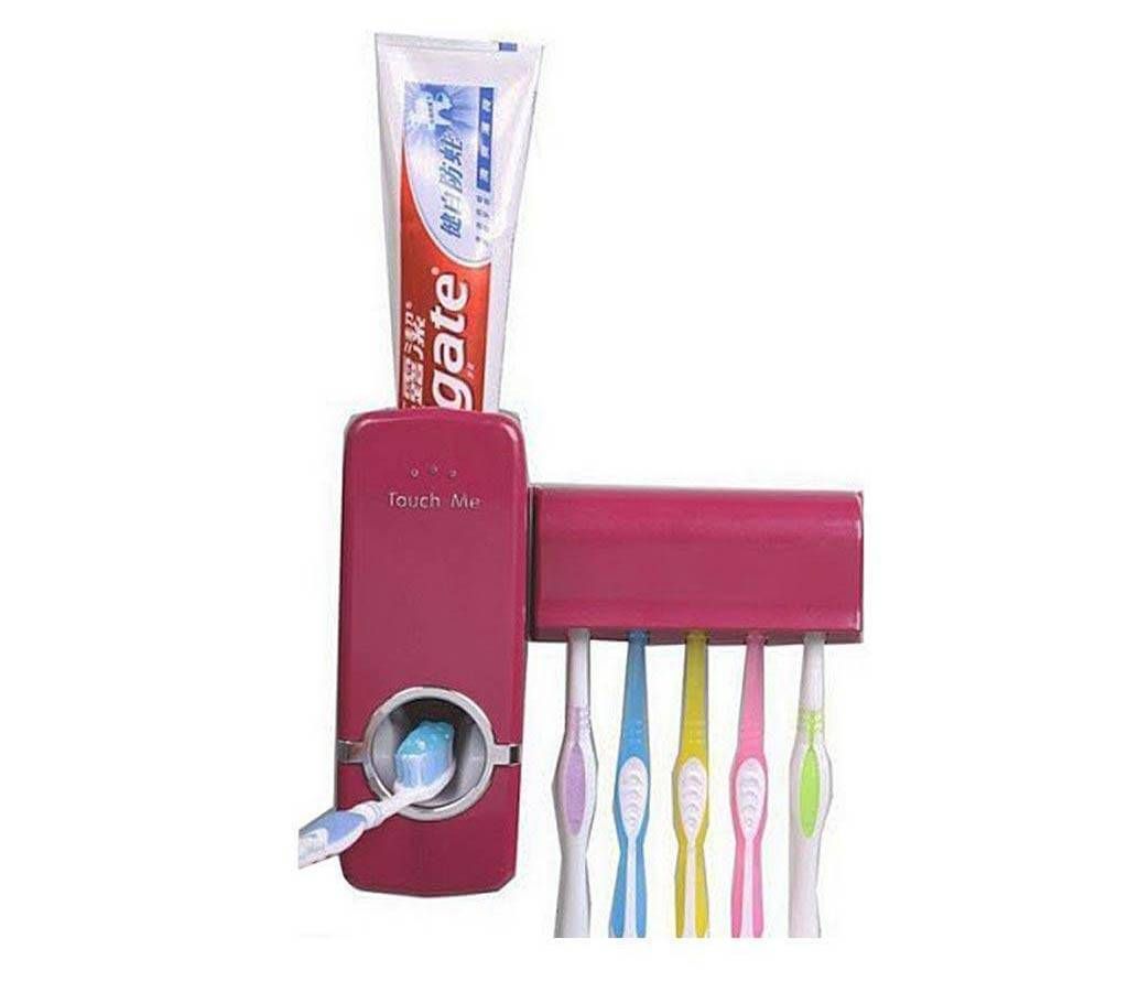 Automatic Toothpaste Dispensers and Brush Holders